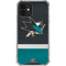 NHL San Jose Sharks Jersey iPhone 12 Mini Clear Case