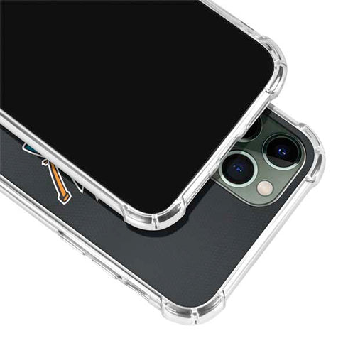 NHL San Jose Sharks Jersey iPhone 12 Pro Clear Case