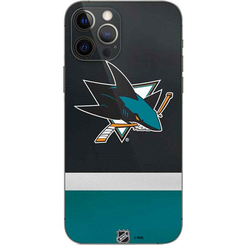 NHL San Jose Sharks Jersey iPhone 12 Pro Skin