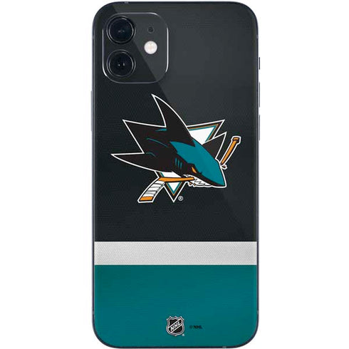 NHL San Jose Sharks Jersey iPhone 12 Skin