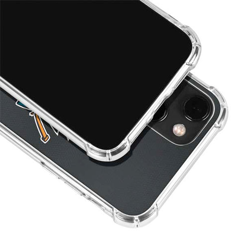 NHL San Jose Sharks Jersey iPhone 13 Mini Clear Case