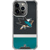 NHL San Jose Sharks Jersey iPhone 13 Pro Clear Case
