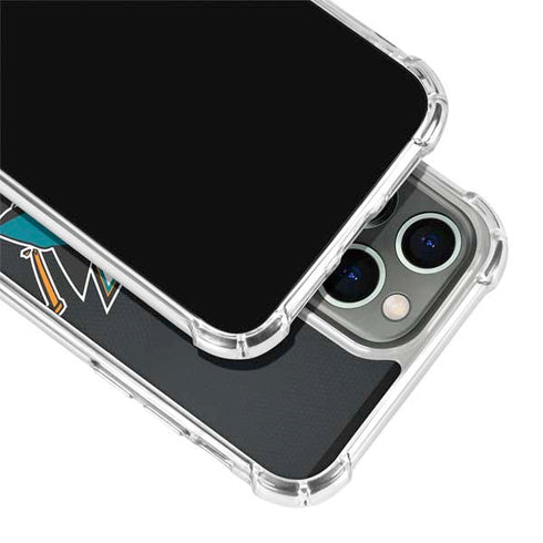 NHL San Jose Sharks Jersey iPhone 13 Pro Clear Case