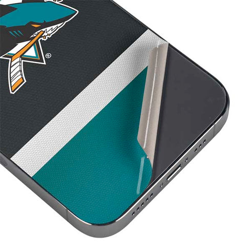 NHL San Jose Sharks Jersey iPhone 13 Pro Max Skin