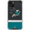 NHL San Jose Sharks Jersey iPhone 14 Plus Clear Case