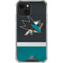 NHL San Jose Sharks Jersey iPhone 14 Plus Clear Case