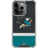 NHL San Jose Sharks Jersey iPhone 15 Pro Clear Case
