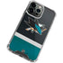 NHL San Jose Sharks Jersey iPhone 14 Pro Clear Case