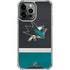 NHL San Jose Sharks Jersey iPhone 15 Pro Max Clear Case