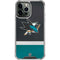 NHL San Jose Sharks Jersey iPhone 14 Pro Max Clear Case