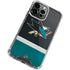 NHL San Jose Sharks Jersey iPhone 15 Pro Max Clear Case