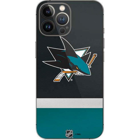 NHL San Jose Sharks Jersey iPhone 14 Pro Max Skin