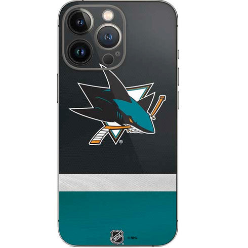 NHL San Jose Sharks Jersey iPhone 15 Pro Skin
