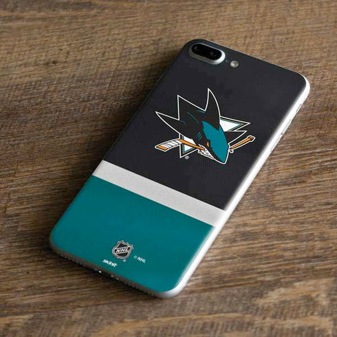 NHL San Jose Sharks Jersey iPhone 8 Plus Skin