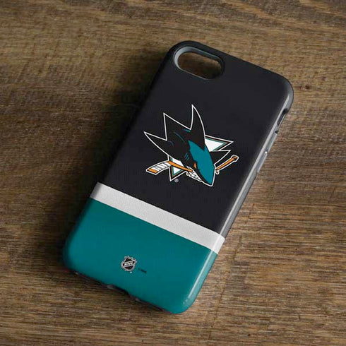 NHL San Jose Sharks Jersey iPhone 8 Pro Case