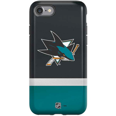 NHL San Jose Sharks Jersey iPhone SE (2nd & 3rd Gen) Pro Case