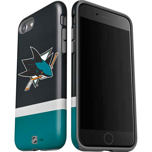 NHL San Jose Sharks Jersey iPhone SE (2nd & 3rd Gen) Pro Case