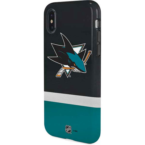 NHL San Jose Sharks Jersey iPhone X Pro Case