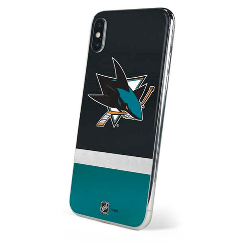 NHL San Jose Sharks Jersey iPhone XS Max Skin