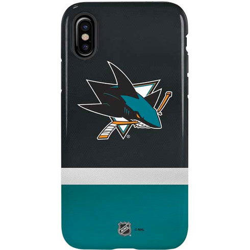 NHL San Jose Sharks Jersey iPhone XS Pro Case