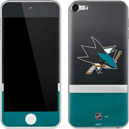NHL San Jose Sharks Jersey Apple iPod Skin