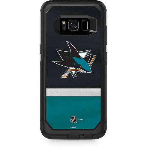 NHL San Jose Sharks Jersey Otterbox Commuter Galaxy Skin