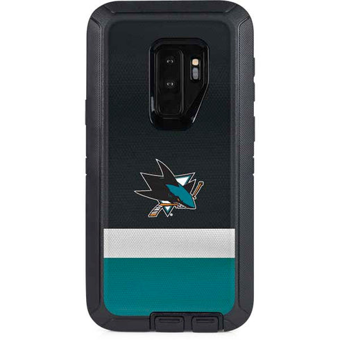 NHL San Jose Sharks Jersey Otterbox Defender Galaxy Skin