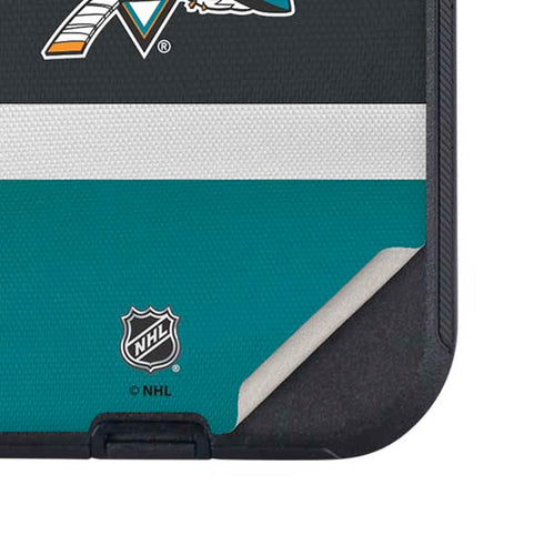 NHL San Jose Sharks Jersey Otterbox Defender iPhone Skin