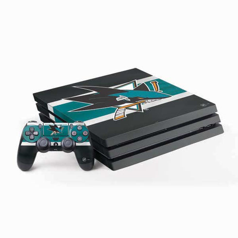 NHL San Jose Sharks Jersey PS4 Pro Bundle Skin
