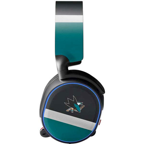 NHL San Jose Sharks Jersey SteelSeries Arctis 3 Skin