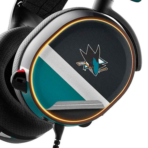 NHL San Jose Sharks Jersey SteelSeries Arctis 5 Skin