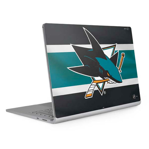 NHL San Jose Sharks Jersey Surface Book 2 13.5in Skin