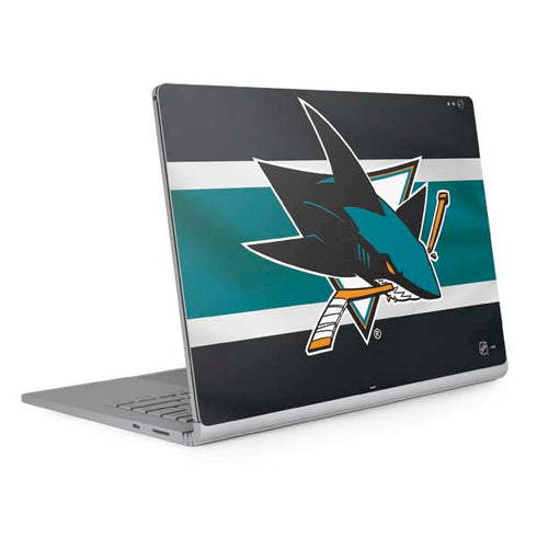 NHL San Jose Sharks Jersey Surface Book 2 15in Skin