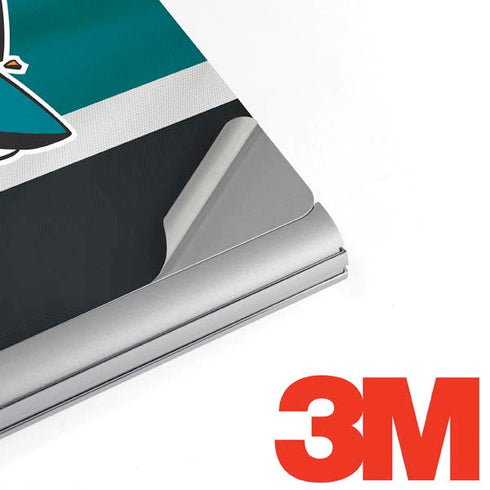 NHL San Jose Sharks Jersey Surface Book 2 15in Skin