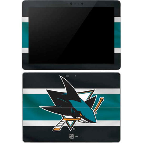 NHL San Jose Sharks Jersey Surface Go Skin