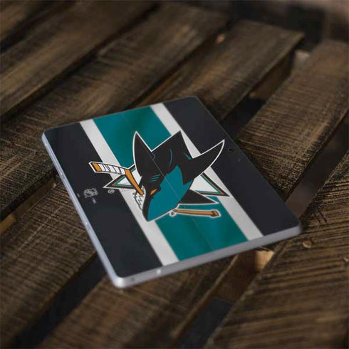 NHL San Jose Sharks Jersey Surface Go Skin
