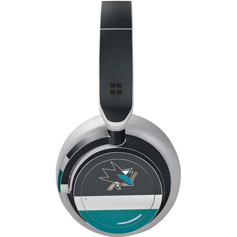 NHL San Jose Sharks Jersey Surface Headphones Skin