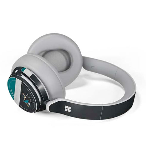 NHL San Jose Sharks Jersey Surface Headphones Skin