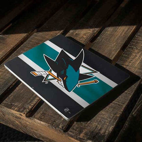 NHL San Jose Sharks Jersey Surface Laptop 2 Skin