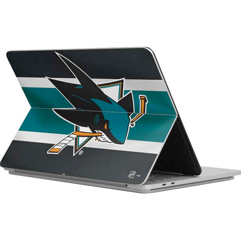 NHL San Jose Sharks Jersey Surface Laptop Studio Skin