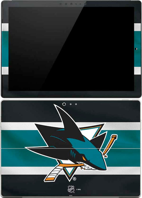NHL San Jose Sharks Jersey Surface Pro 4 Skin