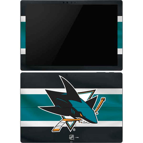 NHL San Jose Sharks Jersey Surface Pro 6 Skin