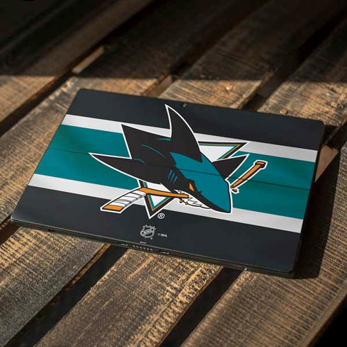 NHL San Jose Sharks Jersey Surface Pro 6 Skin