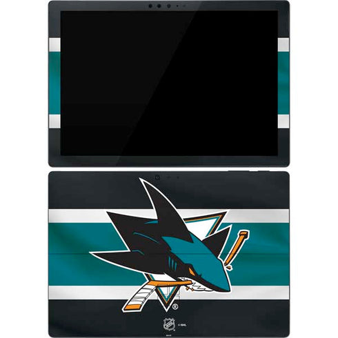 NHL San Jose Sharks Jersey Surface Pro 7 Skin