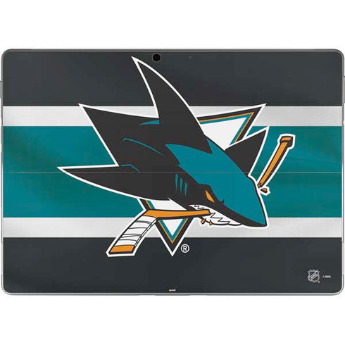 NHL San Jose Sharks Jersey Surface Pro 8 Skin