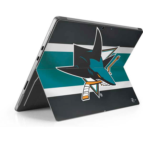 NHL San Jose Sharks Jersey Surface Pro 8 Skin