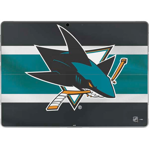 NHL San Jose Sharks Jersey Surface Pro 9 Skin