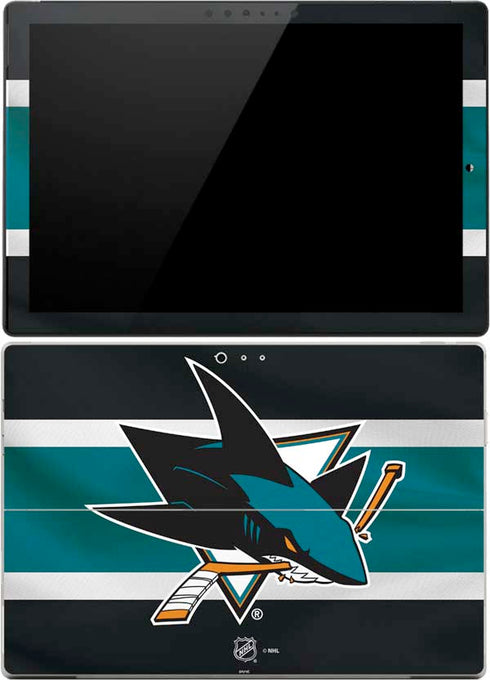 NHL San Jose Sharks Jersey Surface Pro (2017) Skin