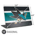 NHL San Jose Sharks Jersey Universal Laptop 12in (9.8 x 6.8in) Skin