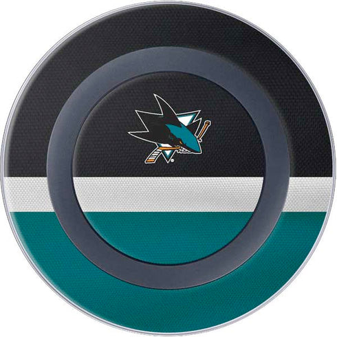 NHL San Jose Sharks Jersey Wireless Charger Skin